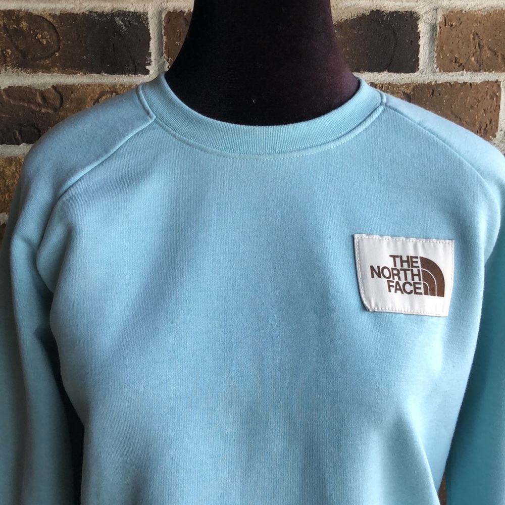 The North Face Heritage Patch Fleece Sweatshirt for Women - Picture 8 of 13